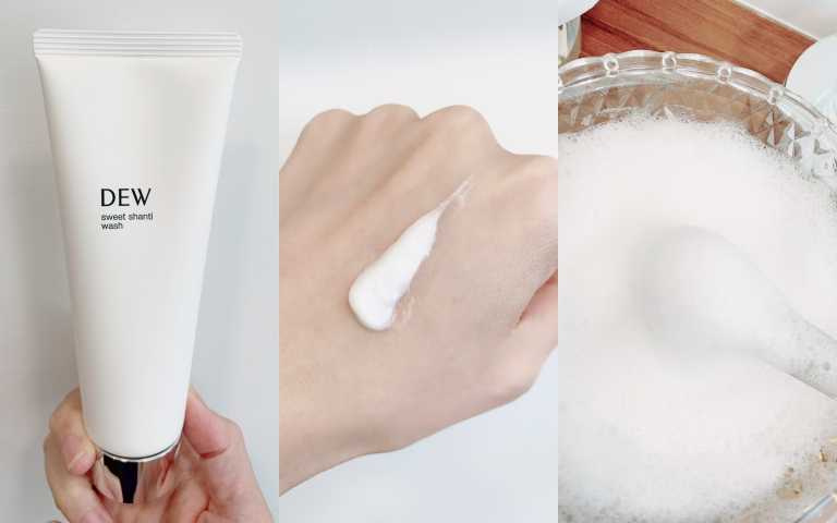 DEW玻尿酸綿密奶蓋皂125g／900元（圖／吳雅鈴攝）