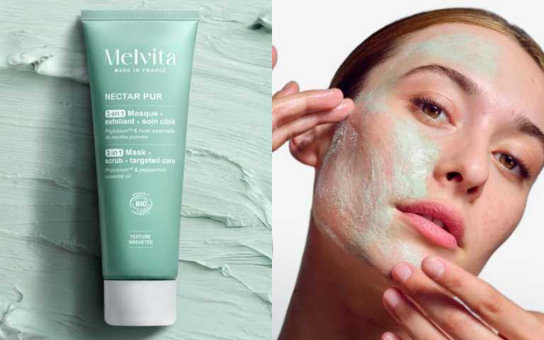 Melvita 毛孔淨瑕平衡角質面膜 75ml／1,280元（圖／品牌提供）
