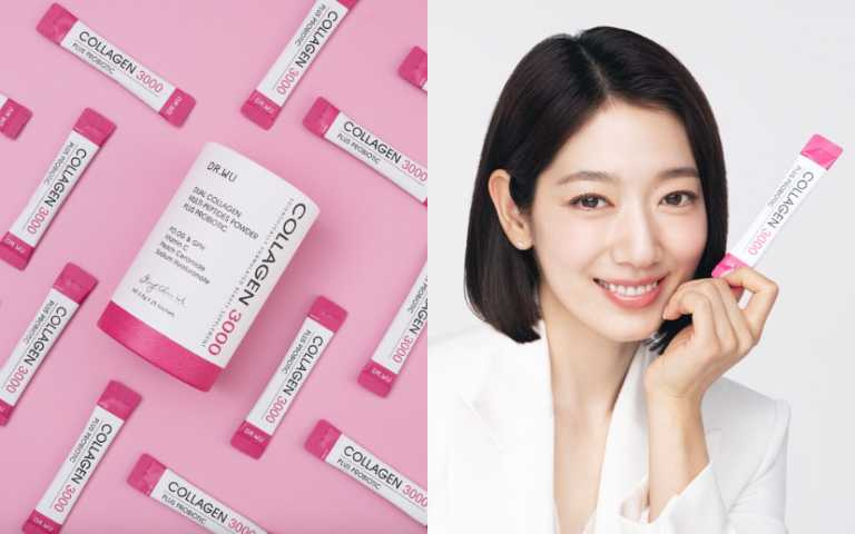 DR.WU 雙膠原蛋白胜肽粉 7入／450元、28入／1,380元（圖／品牌提供）