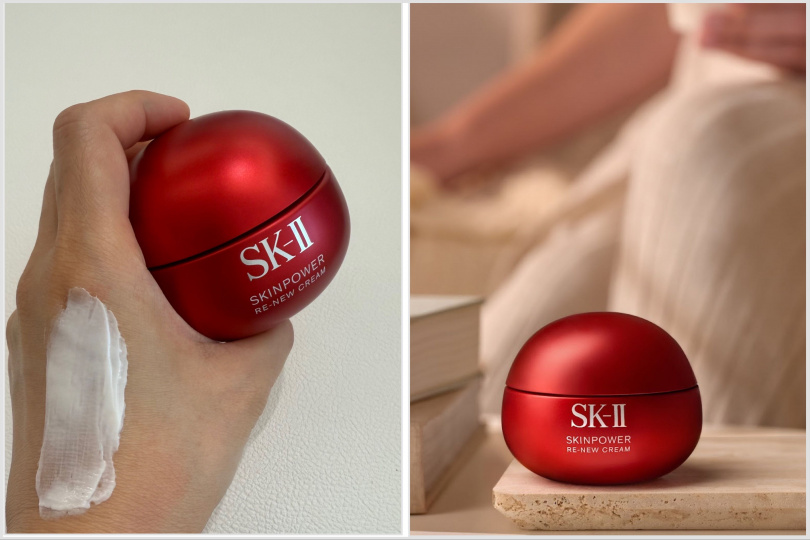 SK-II 肌源賦能煥顏活膚霜 50g / 4,200元、80g / 6,200元（圖／黃筱婷攝，品牌提供） 