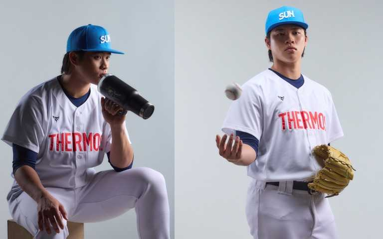 THERMOS x 孫易磊SUN’s Way 韌性之路聯名系列將於 2026年2月10日 起,於THERMOS 官方網站及全台百貨櫃點同步限量上架,本次特別推出限量組合:聯名保溫杯乙只+專屬吸管塞+特製背帶。優惠價NTD 1,999元 ( 定價NTD3,330元 )。 (圖/品牌提供)