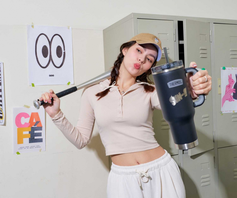 THERMOS x 孫易磊SUN’s Way|韌性之路聯名系列將於 2026年2月10日 起,於THERMOS 官方網站及全台百貨櫃點同步限量上架。 (圖/品牌提供)