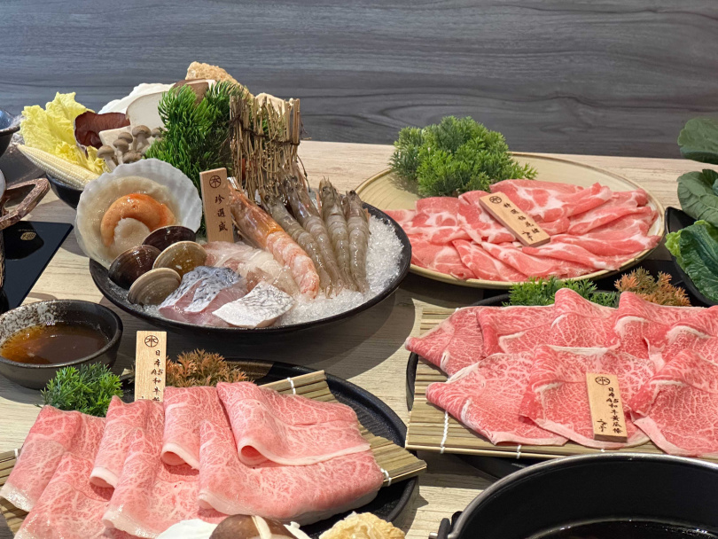 全新餐飲品牌「三本亭壽喜燒」於台北內湖科技園區開幕。（圖／加七攝）