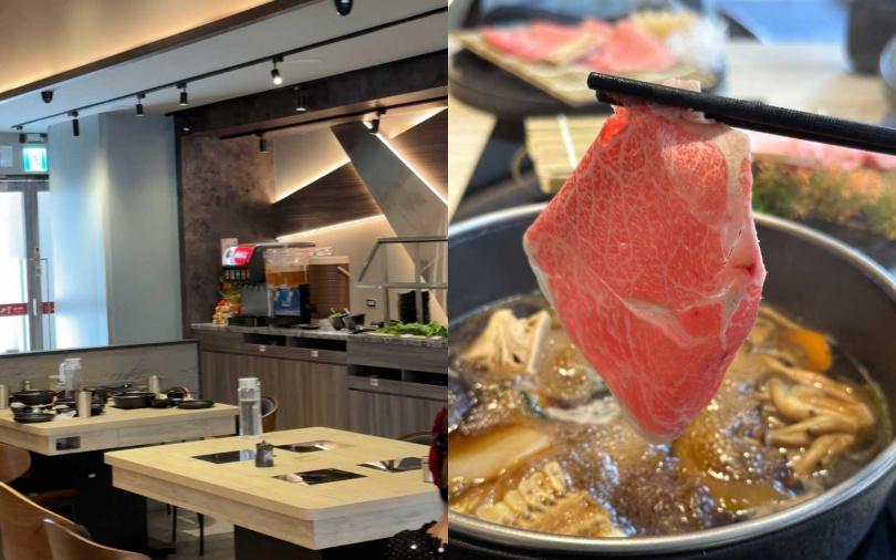 三本亭主打壽喜燒、昆布養生鍋與麻辣鍋三大主軸，透過不同風味滿足多元客群。（圖／加七攝）