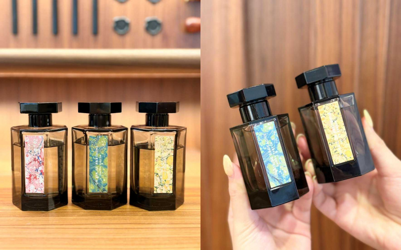 非凡景觀系列常態版皆為100ml,禮盒中則是50ml的限量尺寸,更方便攜帶也能滿足換香需求。(圖/吳雅鈴攝)