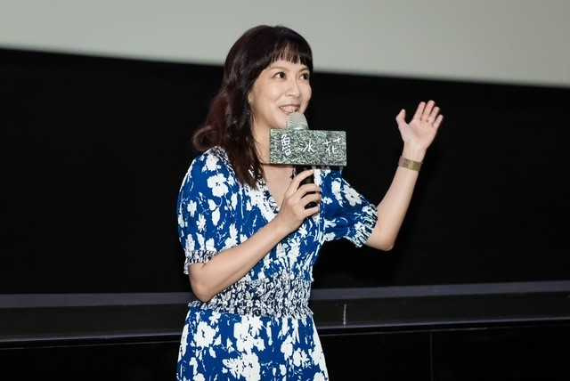 電影《魯冰花》中飾演古茶妹的李淑楨到場分享當年的拍片心情。（圖／國家電影及視聽文化中心提供）