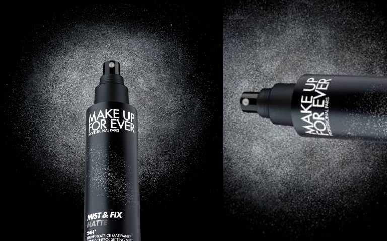 MAKE UP FOR EVER 超光肌控油定妝噴霧 #黑特霧100ml/1,200元,加購價600元(圖/品牌提供)
