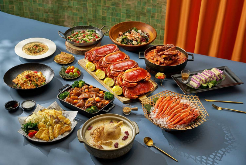 台北國泰萬怡酒店MJ Kitchen推出蔬食、韓風雙主題潮流新體驗。（圖／台北國泰萬怡酒店提供）