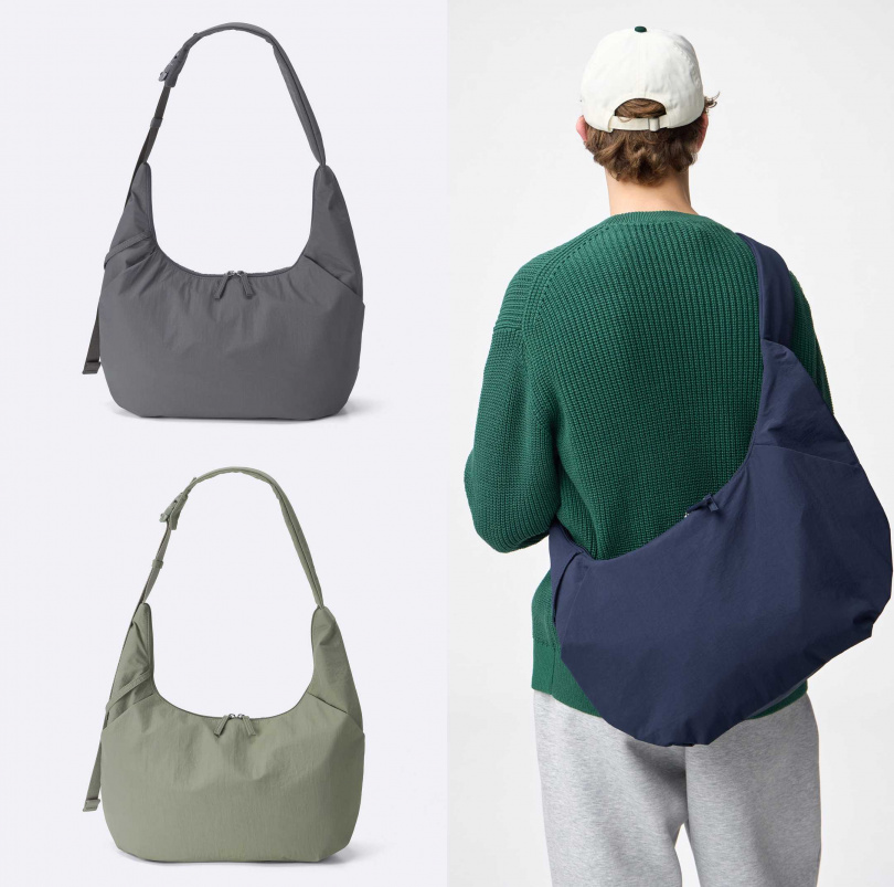 GU柔軟尼龍肩背包／限定優惠價490元（圖／品牌提供）