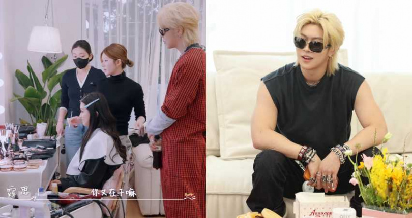 （圖／取自趙露思小紅書、馬伯騫小紅書）