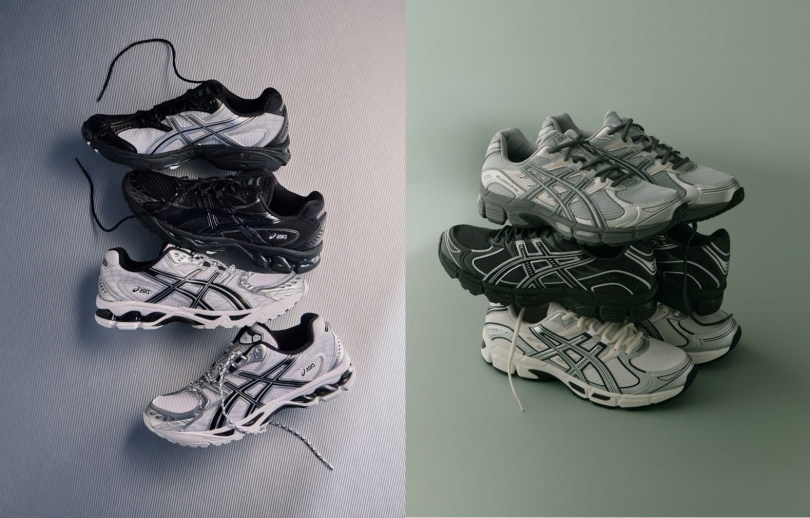 ASICS SPORTSTYLE GEL-STRATUS MC／經典黑、大地棕、柔和白3,280元；質感灰3,480元。圖片：品牌提供