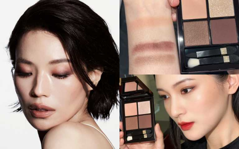 TOM FORD 高級訂製四格眼影盤/3,750元(圖/品牌提供、廖怡婷 攝)