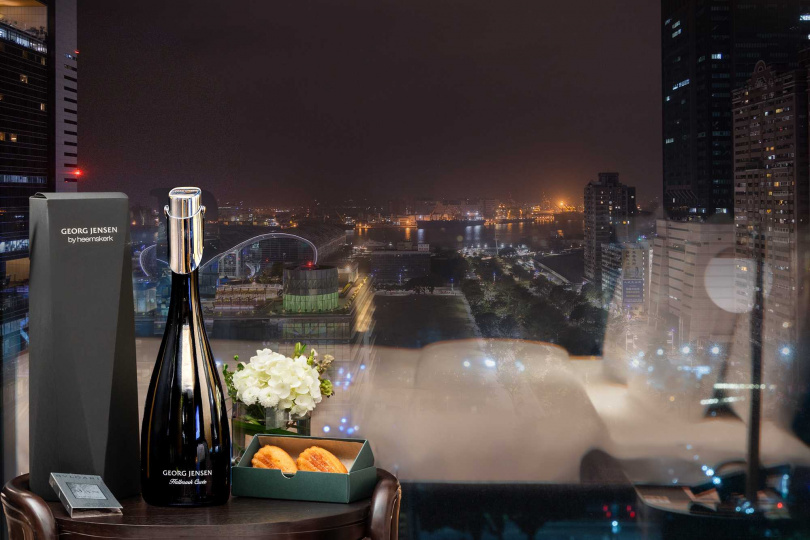 高雄洲際酒店歡慶兩週年招募百位「洲際風格大使」免費入住再享Georg Jensen聯名氣泡酒及寶格麗香水等精品禮遇。