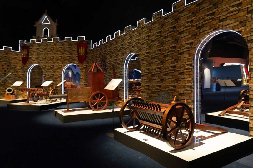 將有超過50件羅馬達文西博物館藏品跨海展出。
