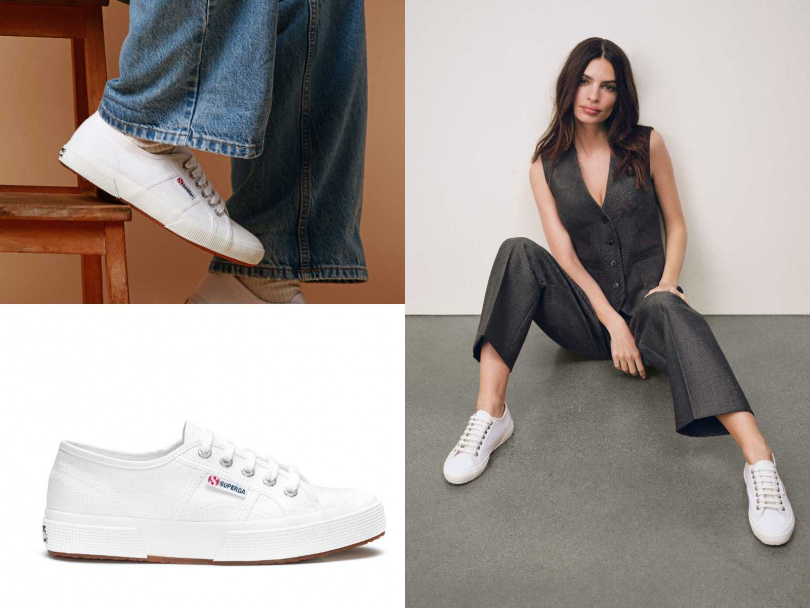 Superga® 2750 COTU CLASSIC小白鞋/1,880元(圖/品牌提供)
