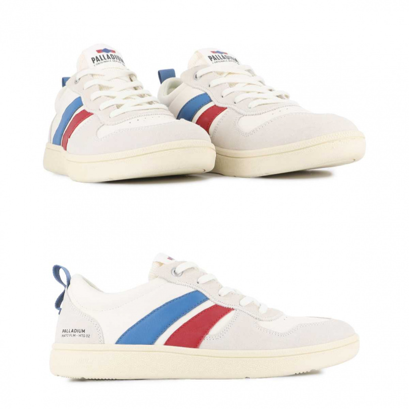 PALLADIUM PALLACUP復古小白鞋/2,580元(圖/品牌提供)