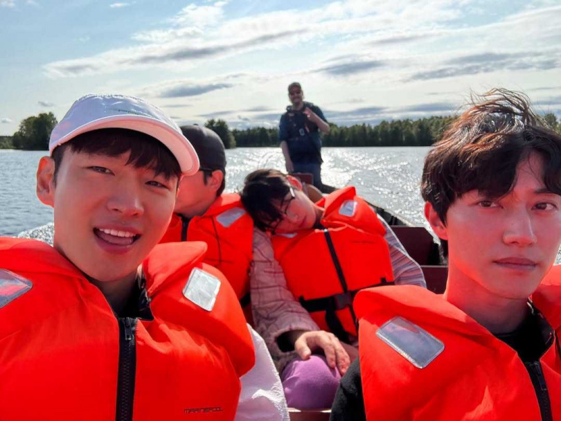 為了維持體態，李帝勳堅持每日運動。（圖／翻攝《協商的技術》官網）