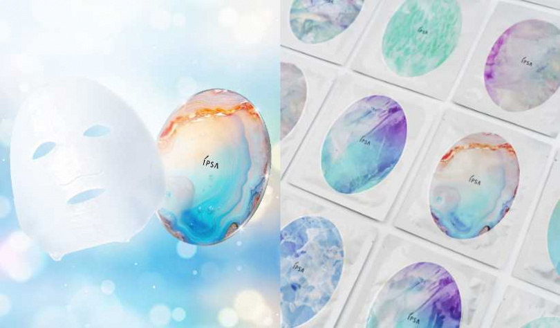 IPSA 流金水光保濕面膜 5入／1,100元（圖／品牌提供）