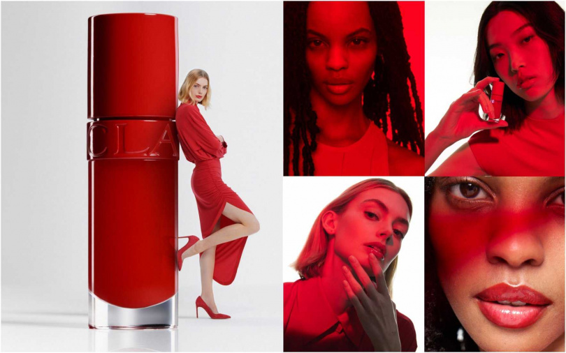 克蘭詩彈潤植萃美唇油#54經典紅／1,200元（圖／品牌提供）