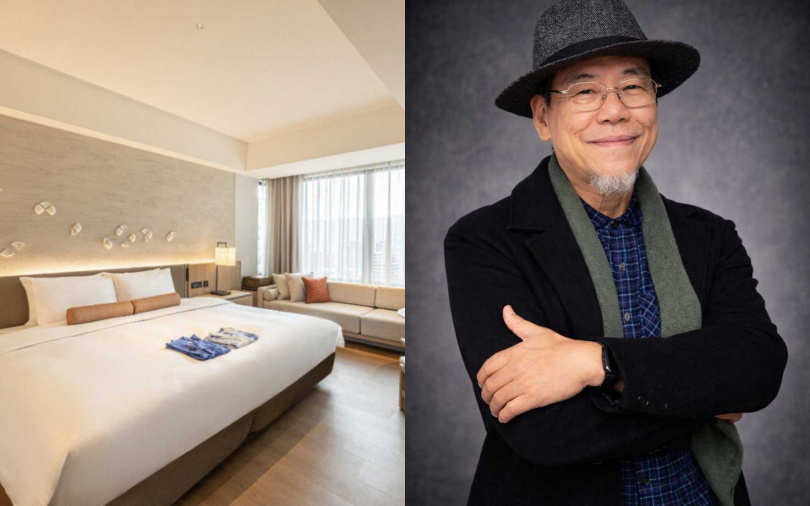 北投晶泉丰旅邀請水彩藝術家洪東標駐館展出「晶彩.印記」特展。(圖/晶泉丰旅提供)