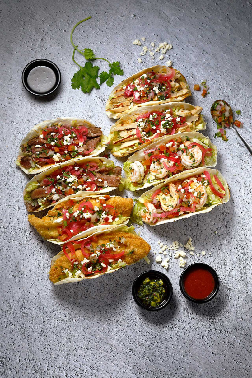 TGI FRIDAYS夏季全新菜單「塔可有派對」，5/14起帶來滿滿墨西哥風情。