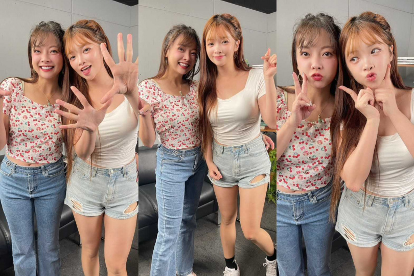 妍言 光臨曲羿podcast「ㄚ曲碎碎唸」節目(圖/曲羿提供)