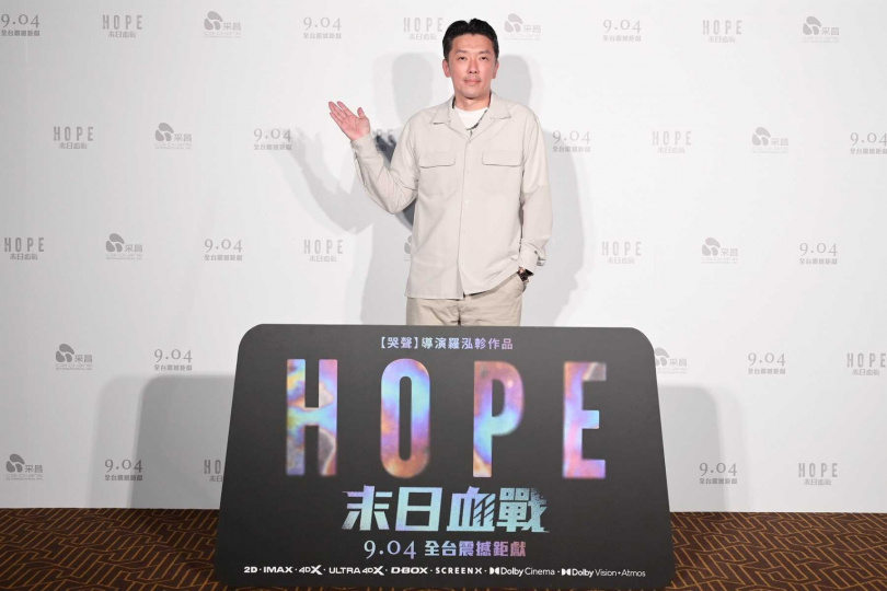 演員段鈞豪出席站台昨晚本片的首映會。（圖／采昌提供）
