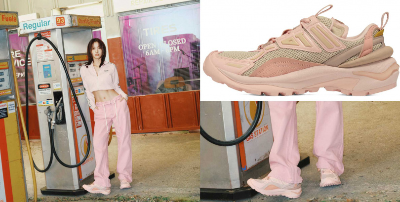 Onitsuka Tiger 鬼塚虎粉色 LAPLUNG／7,580元（圖／品牌提供）