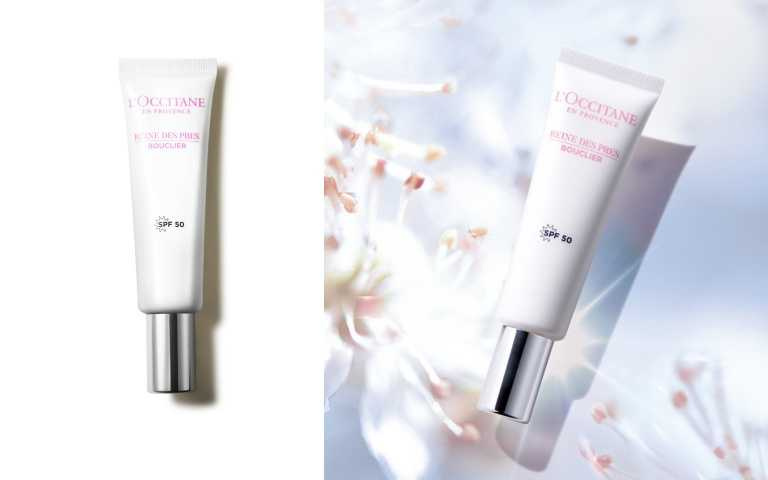 歐舒丹白皇后光蘊透白防護乳30ml / 1,860元。（圖／品牌提供）