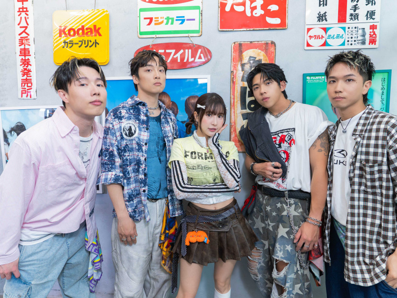 圖二：孟潔答應演出粗大Band的MV。（圖／連鍾玖美滿娛樂提供）