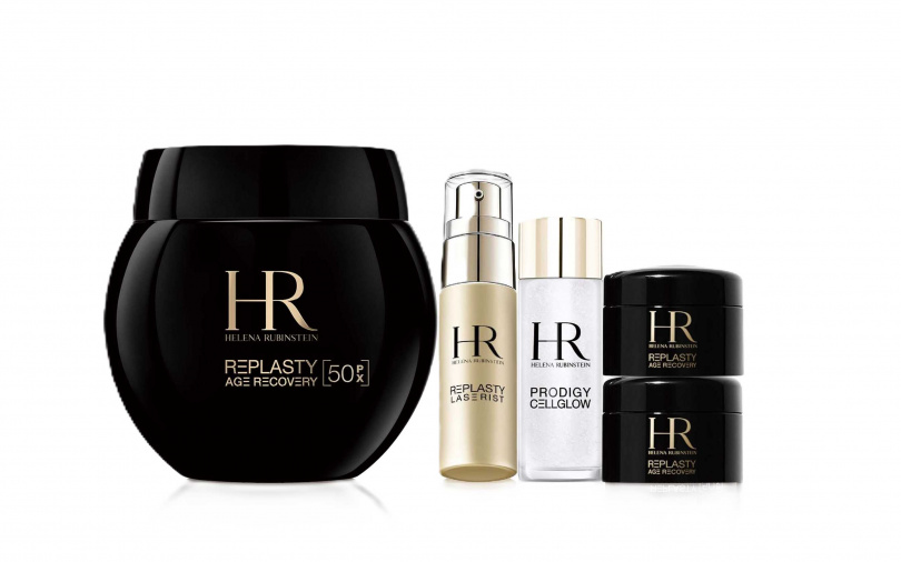 PX50黑繃帶緊緻組(PX50極塑黑繃帶修護乳霜50ml+淨膚淡斑淨白精華8ml +極致高光全能水凝露10ml +黑繃帶修護乳霜5ml x2)/優惠價17,500元(圖/品牌提供)