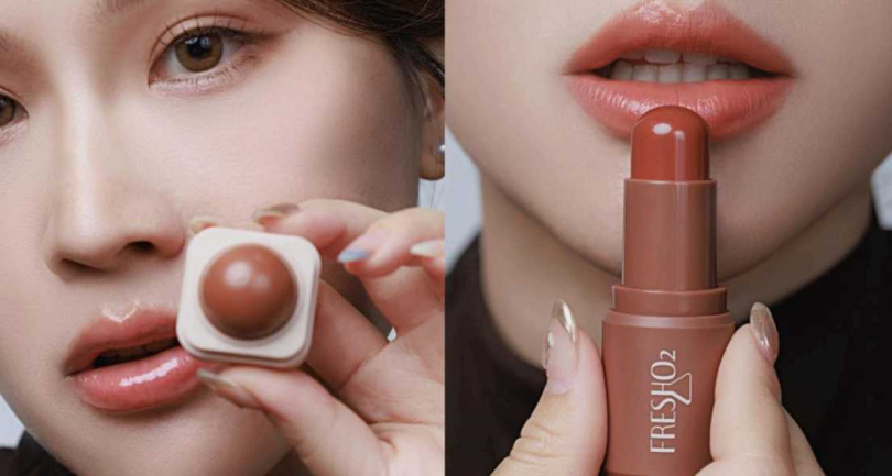 FreshO2 X 春水堂 聯名彩妝 經典紅茶小麥棒 5.3g／430元。（圖片／品牌提供）