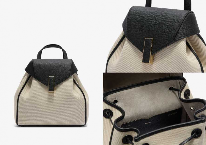 Valextra Iside Backpack Canvas後背包(圖/品牌提供)