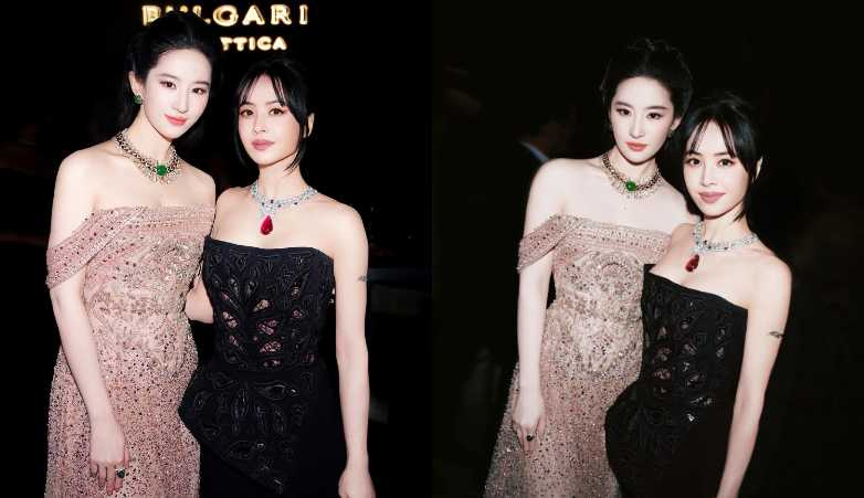 （圖／取自 jolin_cai IG、yifei_cc IG）