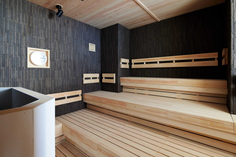飯店也提供最新規格的SAWO自動洗浴桑拿，為旅客紓解日常疲勞。
