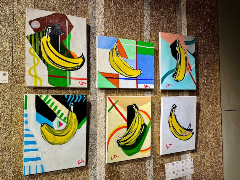 天成文旅–華山町 藝術展覽《堂吉訶德的幻境之旅》 「#Banana」向普普藝術教父安迪沃荷致敬。