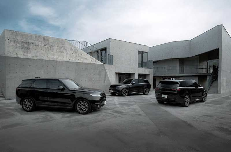 Range Rover Sport黯影版具有24年式D300 Dynamic SE的質感內裝配備、寬敞乘坐空間和良好駕馭感受，而且全黑真的非常帥。 (攝影／劉芯衣）