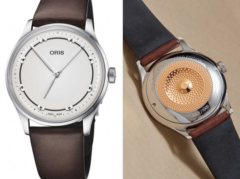 ORIS「Art Blakey」爵士限量腕錶，全球限量1,000只，定價╱60,000元。（圖╱ORIS提供）