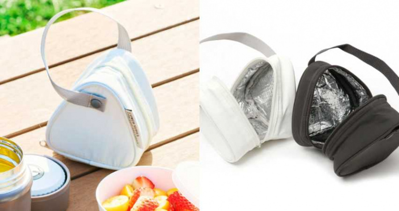 LAKOLE 飯糰造型小保冷提袋／290元（圖／取自 lakole_taiwan IG）