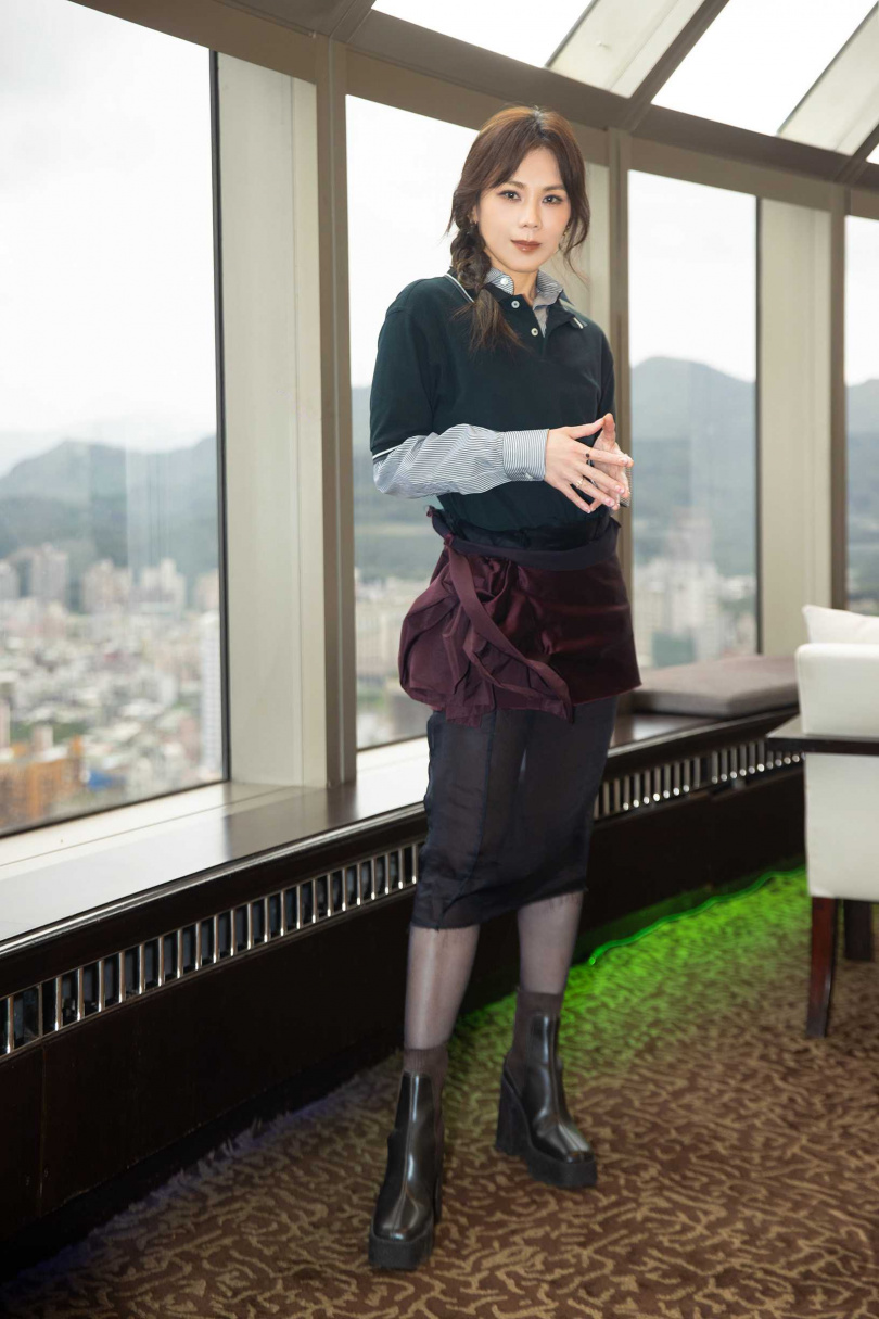對於感情蔡健雅抱持不排斥也不強求的態度。(圖/亞神音樂提供)