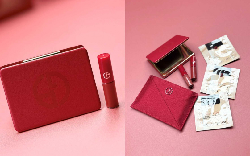 新品的人氣色號精巧版、高級質感化妝鏡、底妝體驗組都是這次的買贈禮物喔。(圖/吳雅鈴攝)