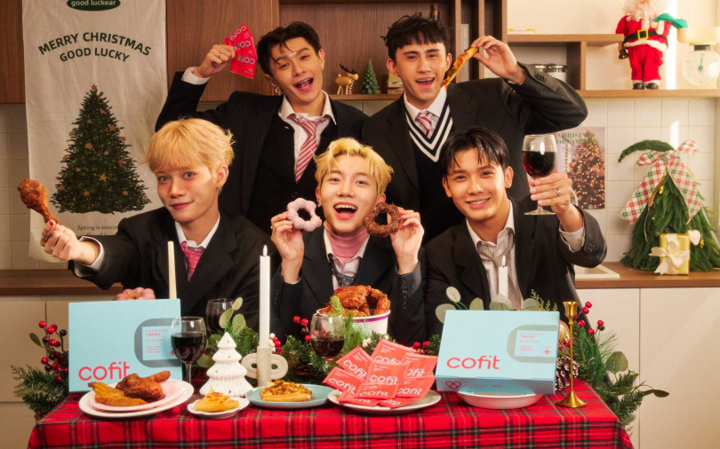 Cofit 邀請人氣實力派男團 VERA 擔任品牌好友。（圖／品牌提供）