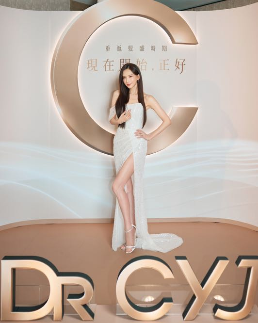 DR CYJ健髮中心推出「赫拉波.髮冠高訂課程」,結合頭皮觀察與養護流程,並邀請林志玲出任品牌代言人。(圖/品牌提供)