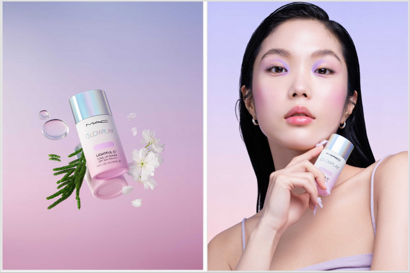 M·A·C 超漾光高防曬妝前乳SPF50+/PA+++(薰衣草紫) 30ml/1,800元(圖/品牌提供)