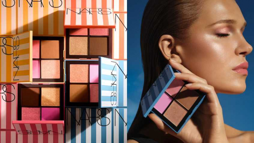 NARS 夏日秘旅 4色頰彩盤 1,850元(圖/品牌提供)