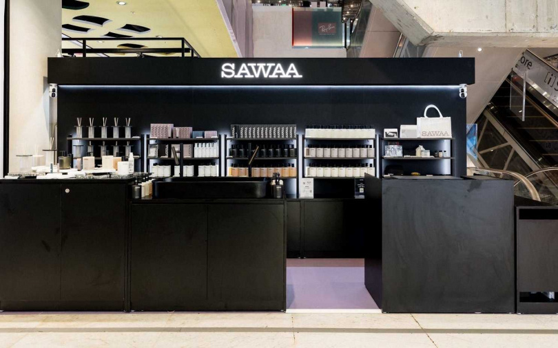 SAWAA首個正式專櫃就在新光南西三館！（圖／品牌提供）