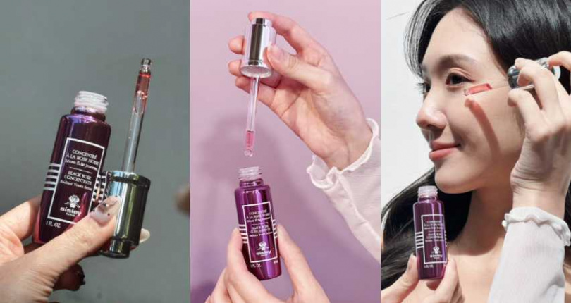 Sisley 黑玫瑰彈潤水光菁萃 30ml／8,300元（圖／廖怡婷 攝）