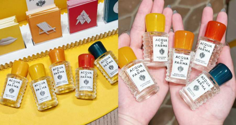 Buongiorno 早安系列袖珍禮盒組 5x10ml／7,500元（圖／廖怡婷 攝）