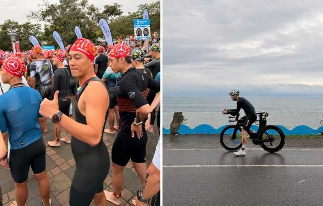 楊祐寧參加鐵人三項226K。（圖／玩下娛樂提供）
