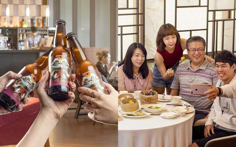 台南大員皇冠假日酒店為了巴結各行各業的老爸們，可以依照休假時間彈性安排，八月一整個月天天都是慶祝的好日子。  